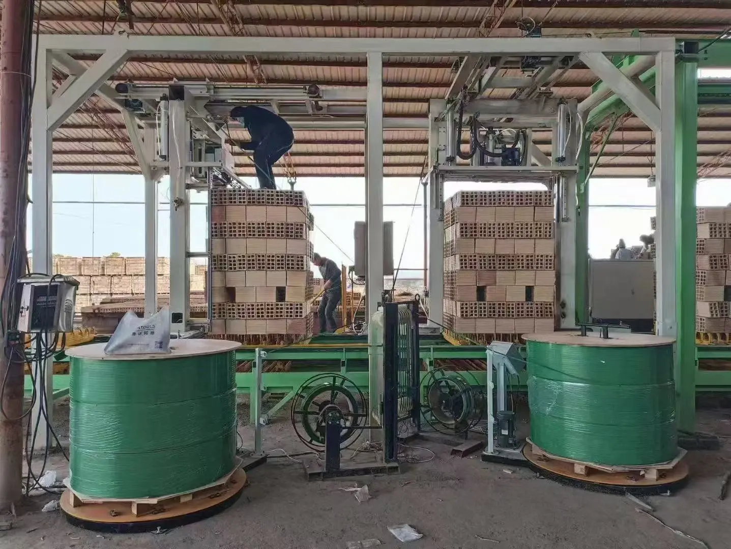 Brick factory packaging